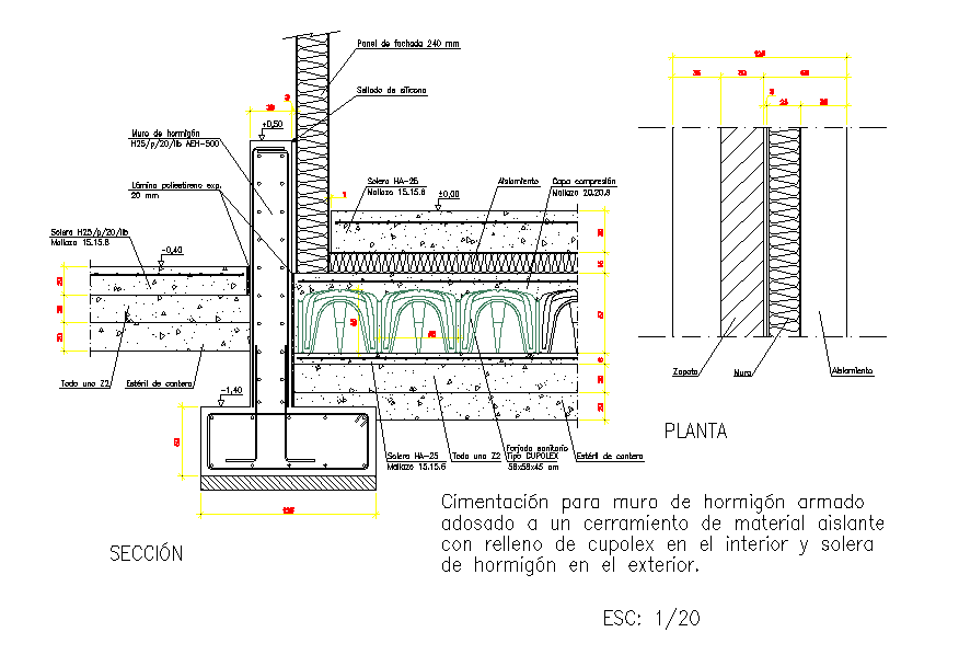 Foundation detail