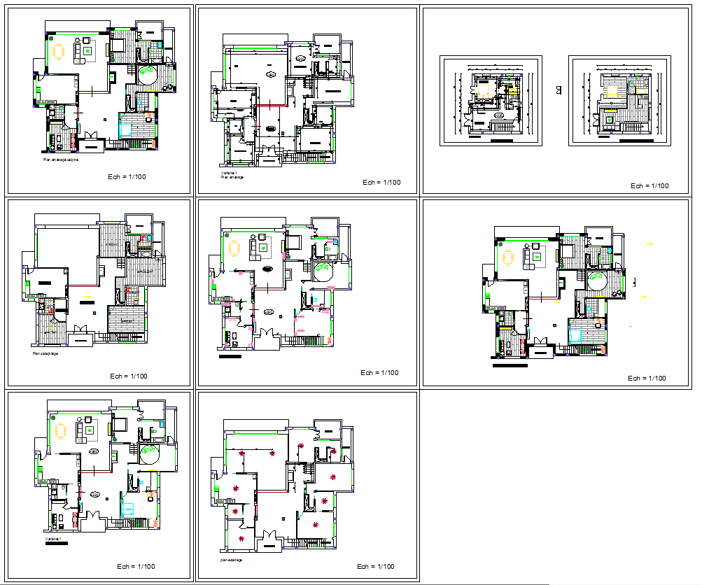Family House plan