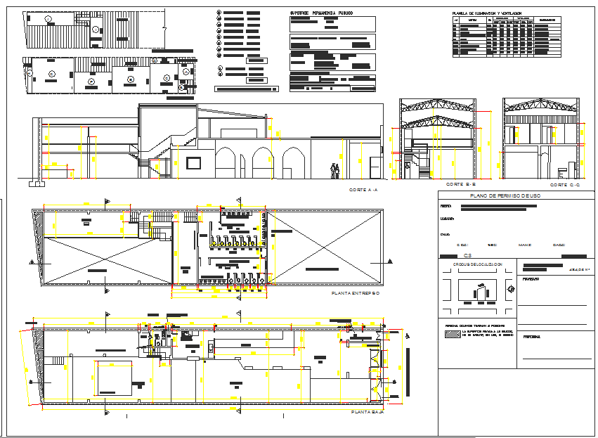 Plan and section design File