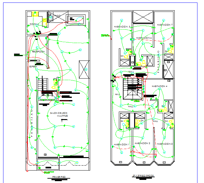 House electrical plan design