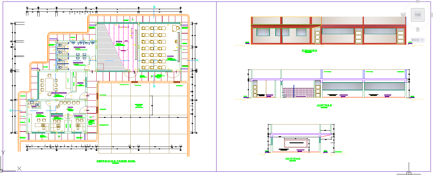 Class Room Detail plan