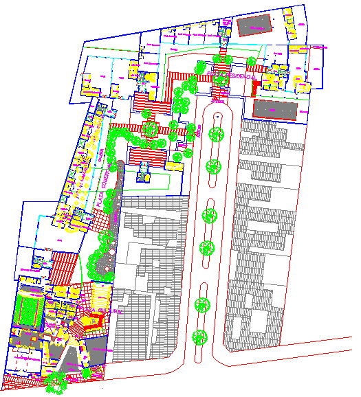 Multiplex Complex Lay-out