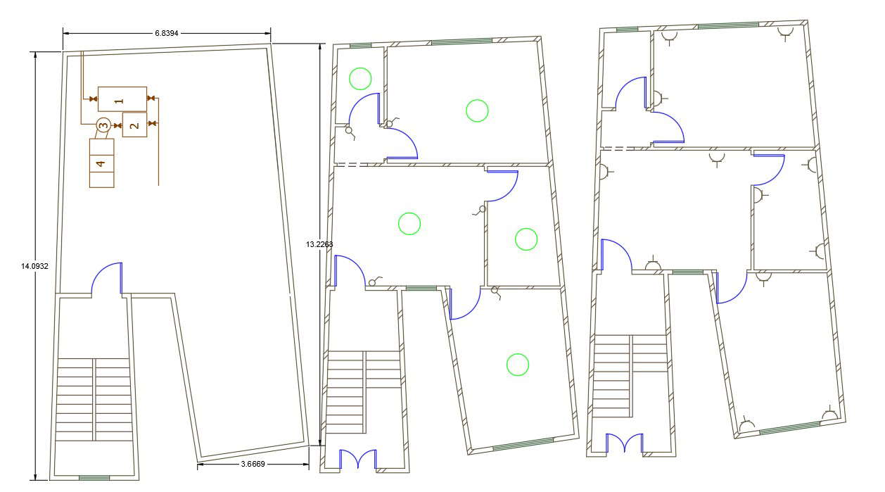 900 Square Feet House Electrical Layout Plan