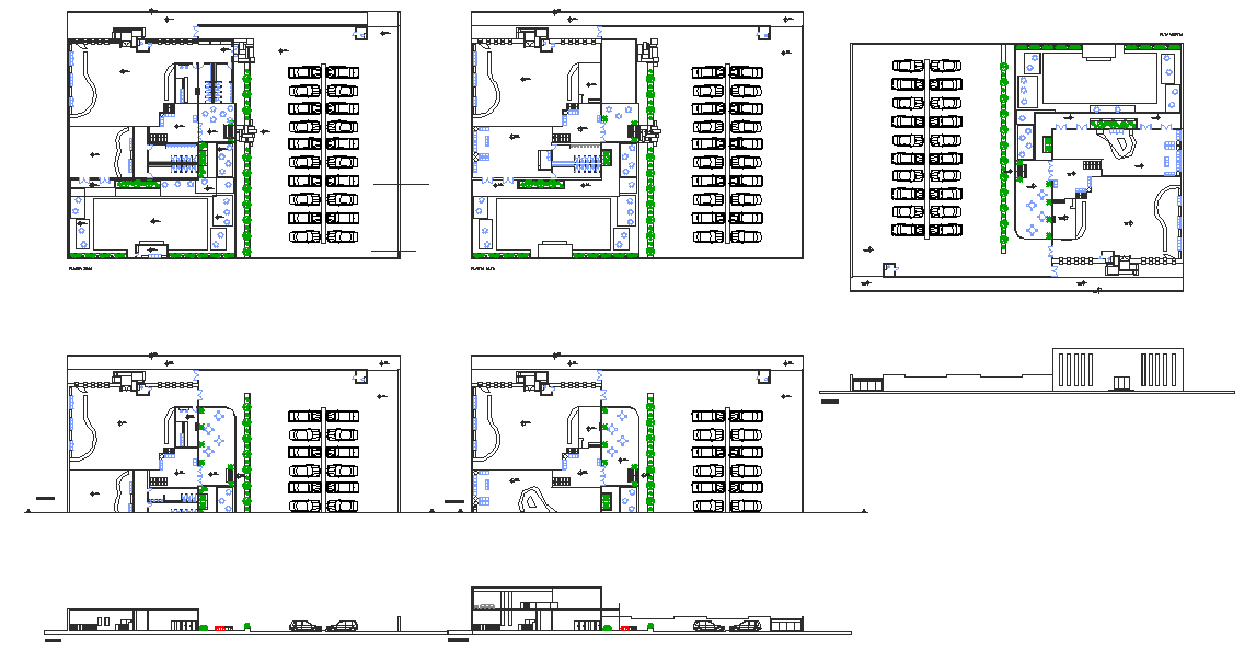 Commercial Centre Lay-out