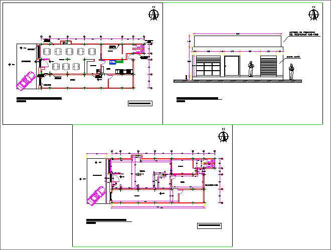 Restaurant design plan