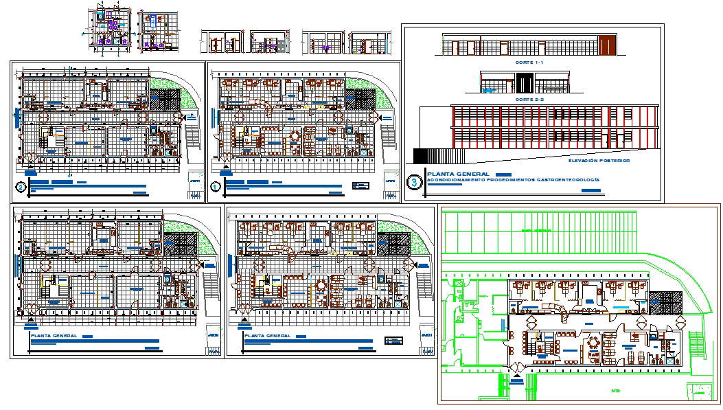 Modern Design Hospital Plan