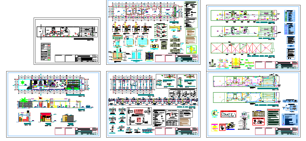 Bungalows detail plan