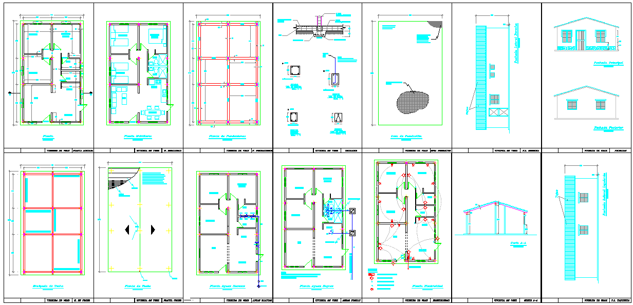 Simple House detail plan