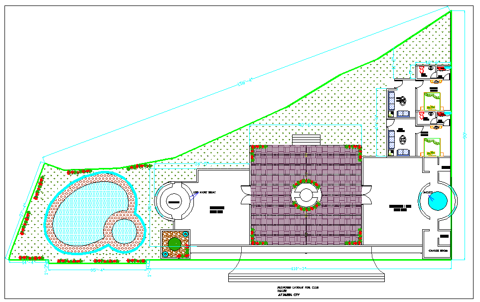 Club House Lay-out