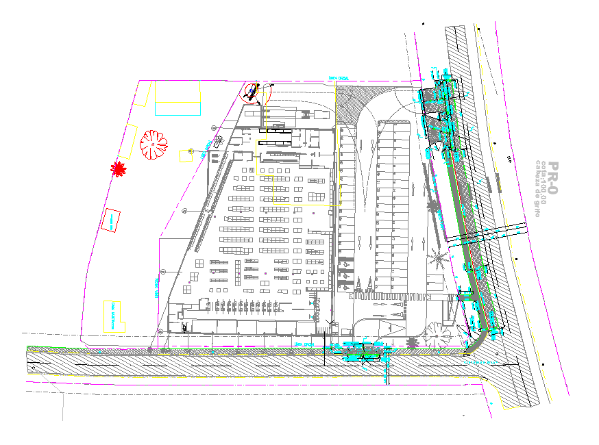 Access super market autocad file