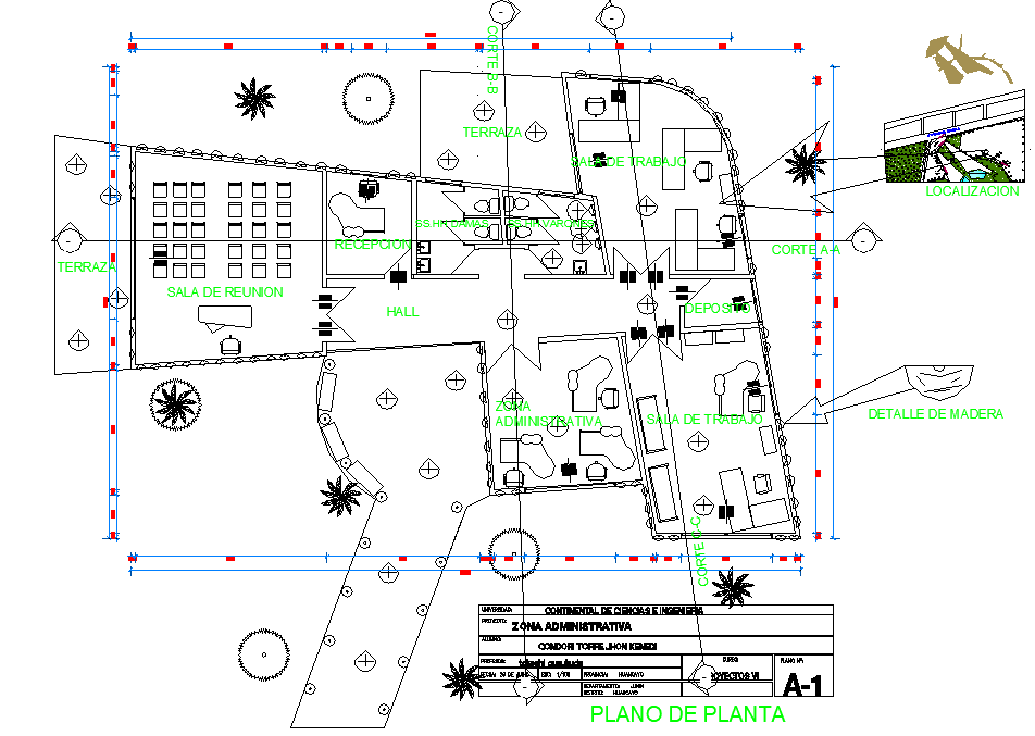 Administrative plan detail