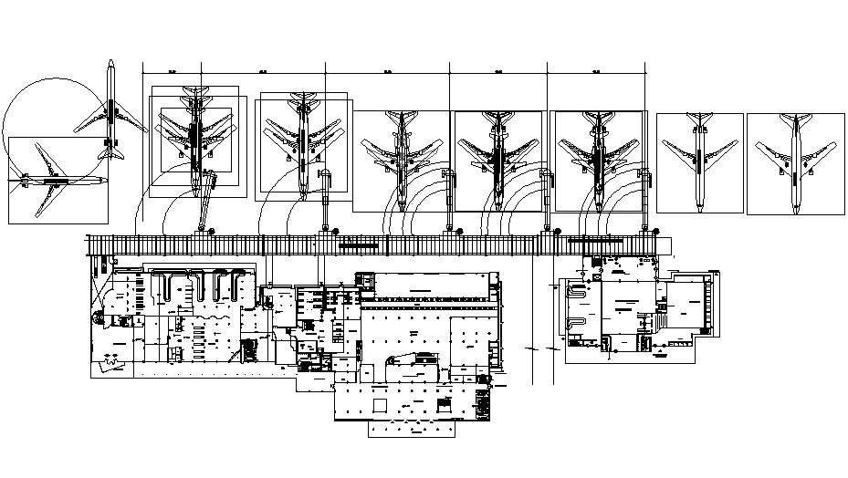 Airplane Hangar Plan DWG