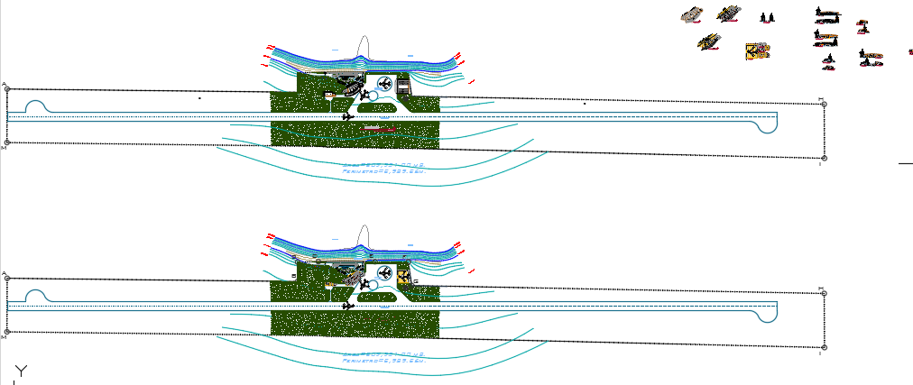 Airport consists of ground details