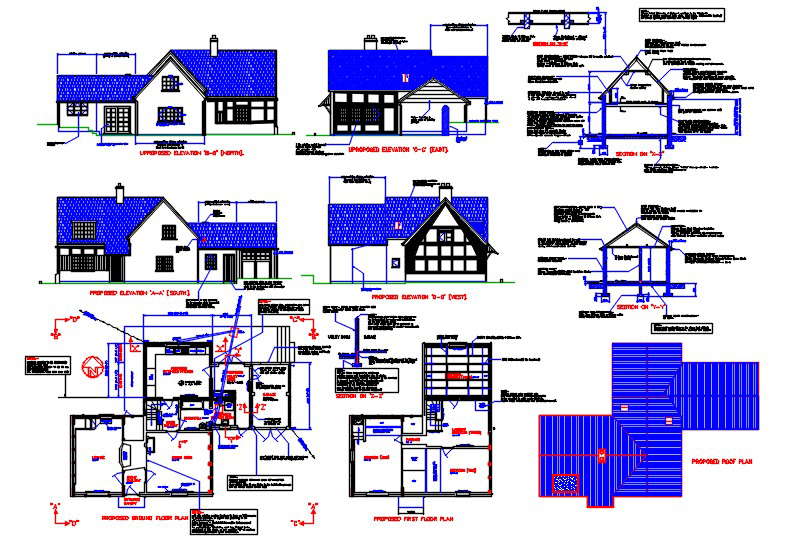 American type house