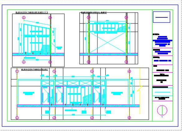 Ampliacion offices layout plan.