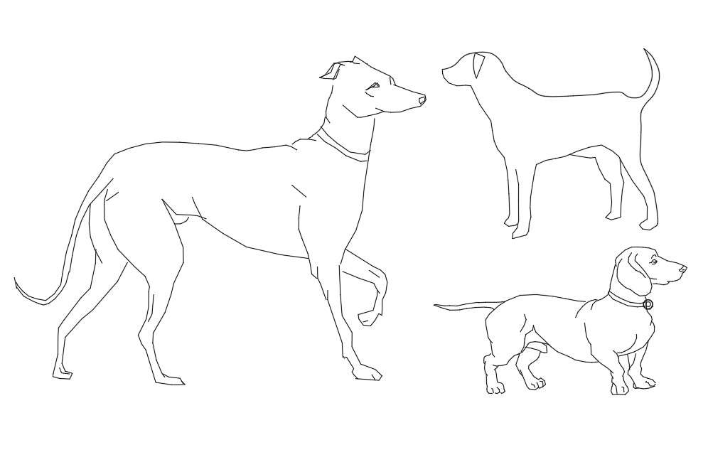 Animal Cad Block Design