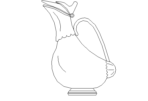Animal flip flask 2d elevation