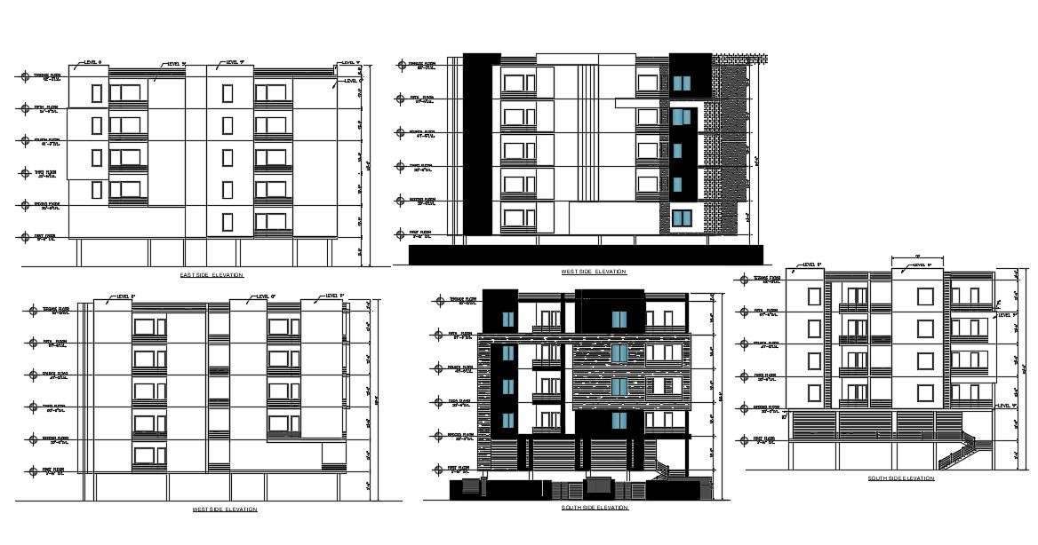 Apartment Building Elevation