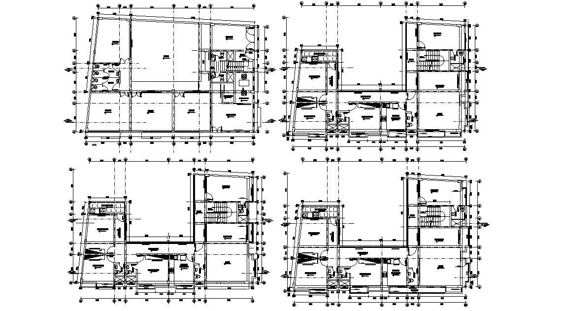 Apartment Design 2d Layout Architecture Plan 