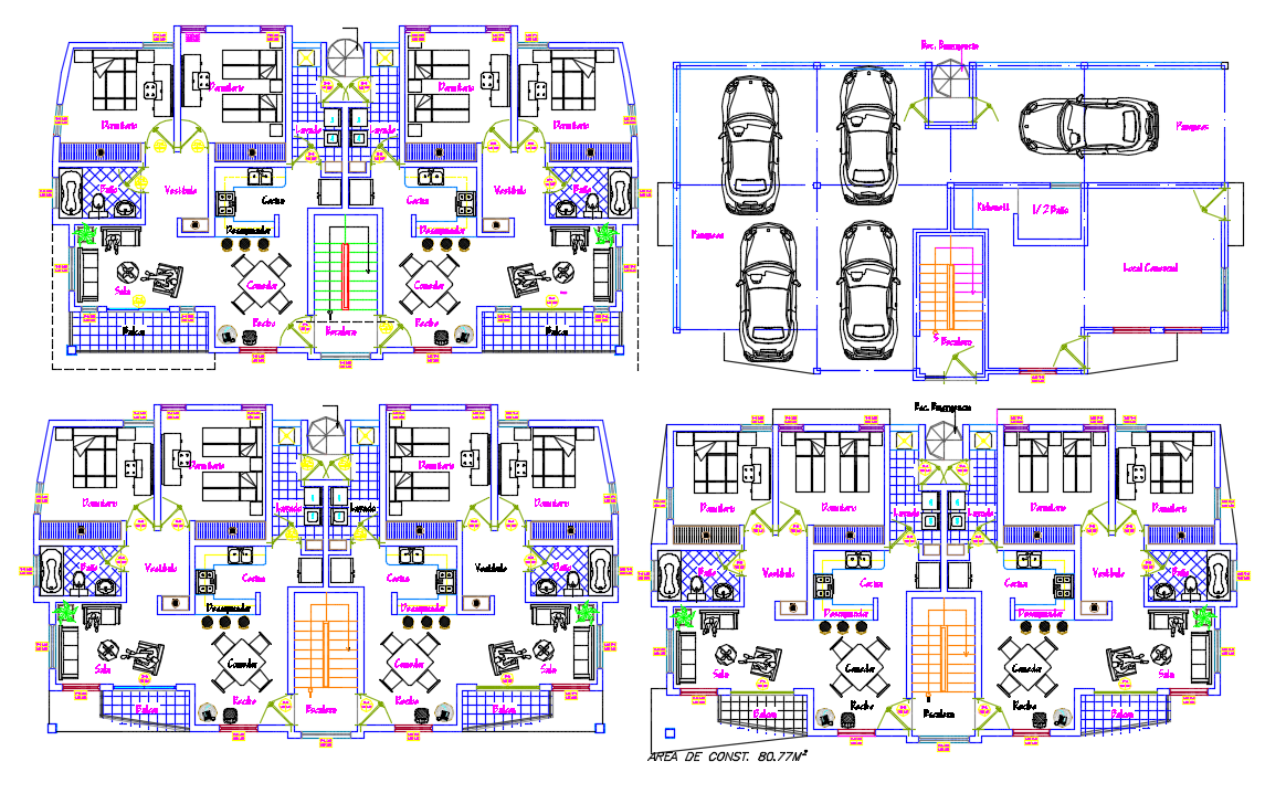 Apartment Floor Plan Dwg