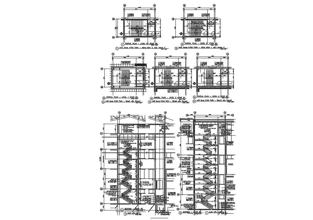 Apartment Floor Staircase Plan