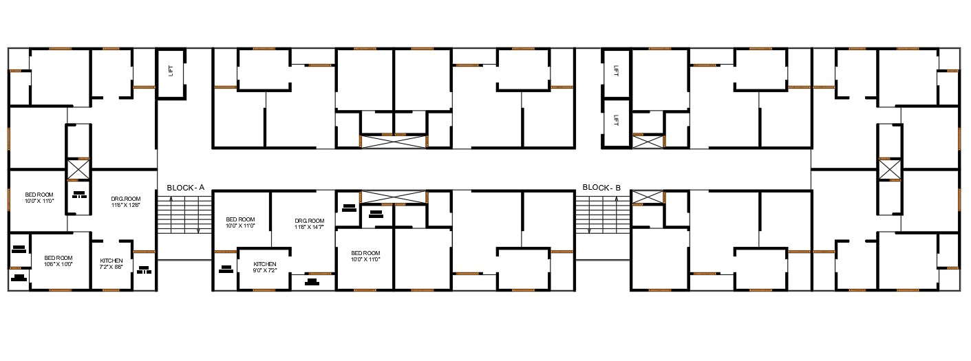 Apartment Lay-out Detail