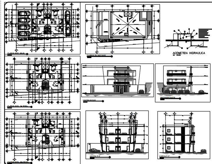 Apartment building 6 storeys