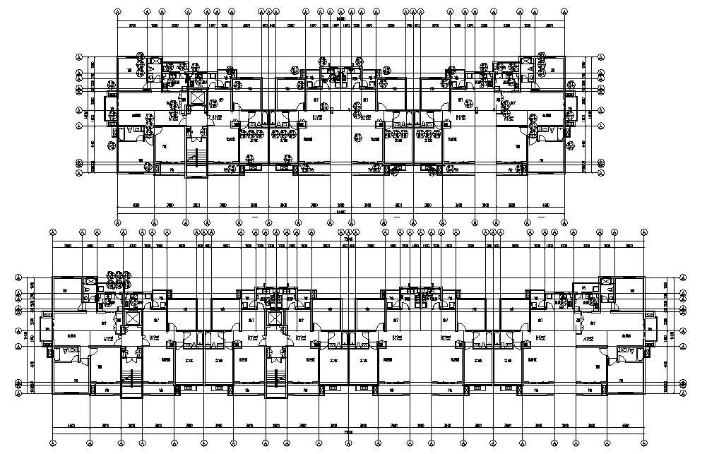 Apartment design Architecture Plan AutoCAD file