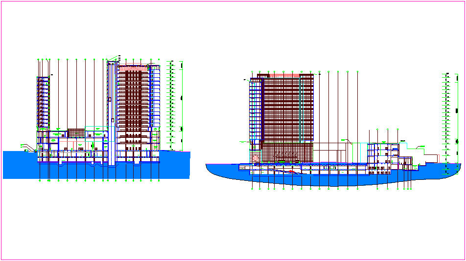 Apartment design dwg file