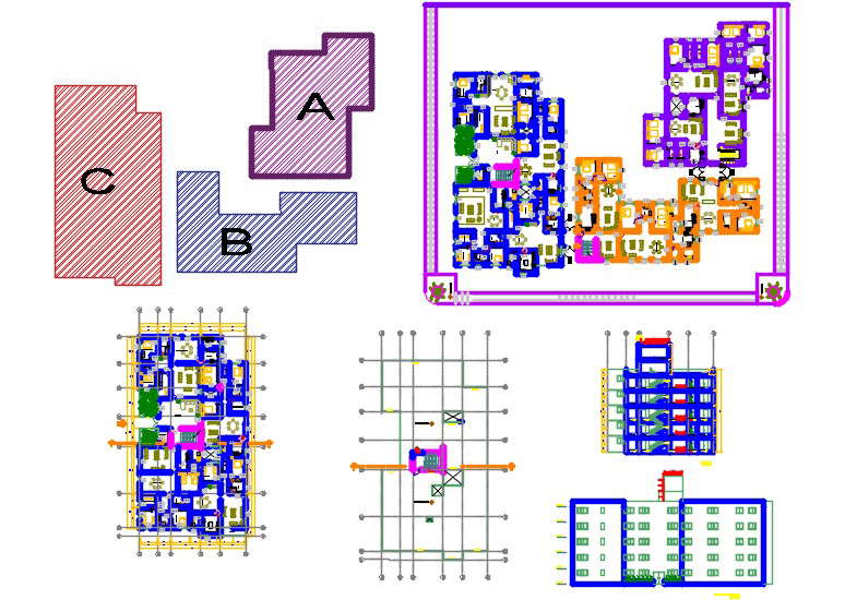 Apartment flats
