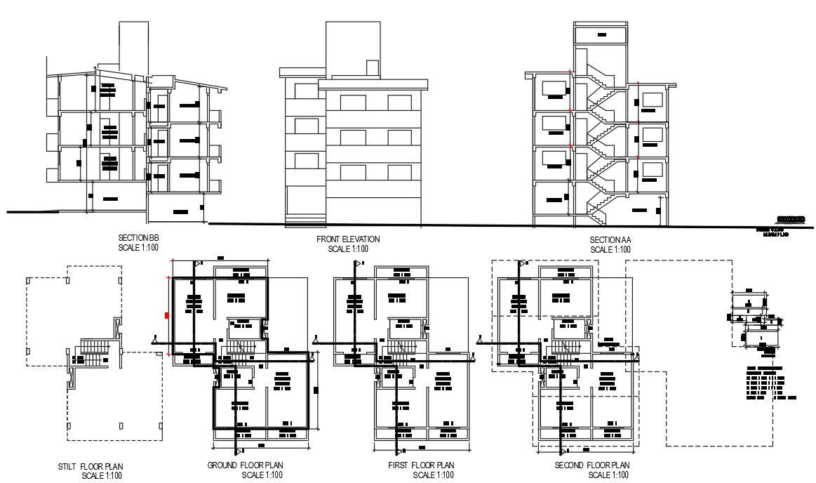 Apartment house details