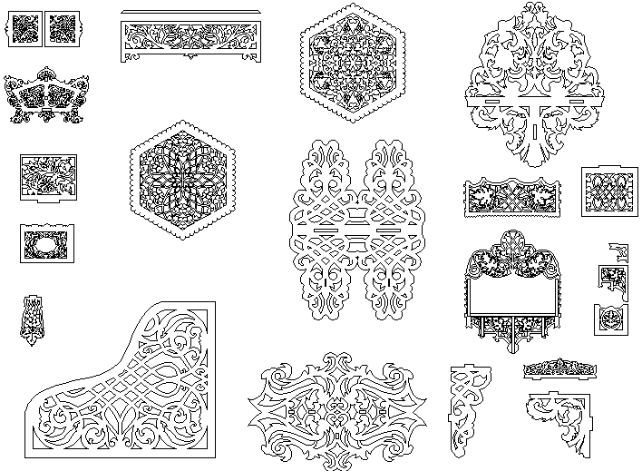 Decorate Design CAD Drawings