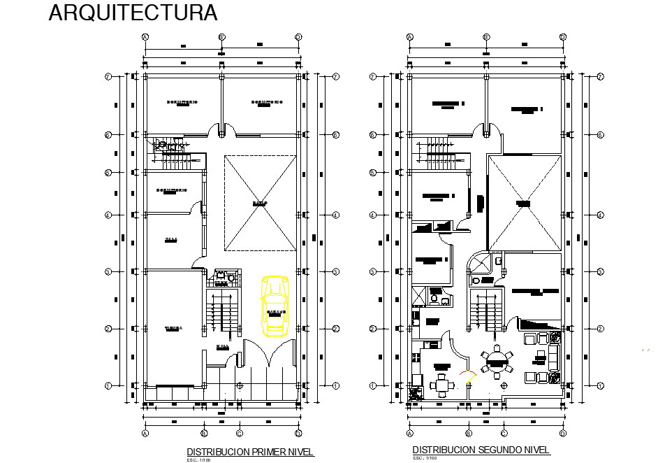 Architect house planning layout file