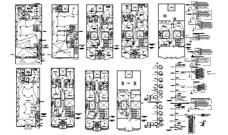 Restaurant Layout Plan In DWG File