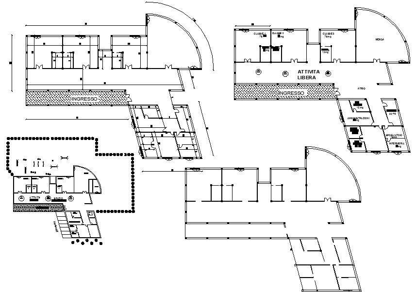 Architectural design of school