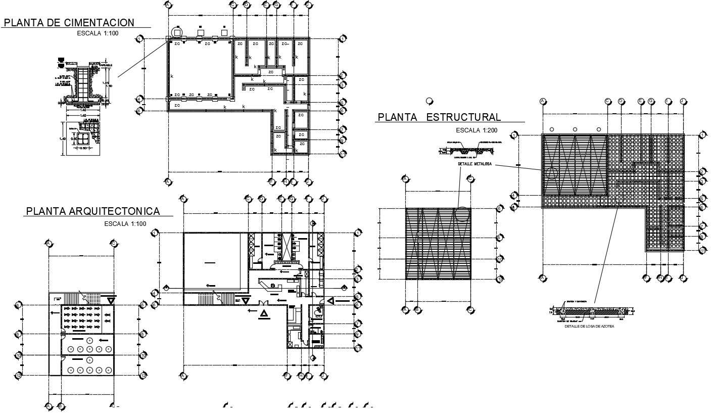 gym architecture plan in Download free DWG file
