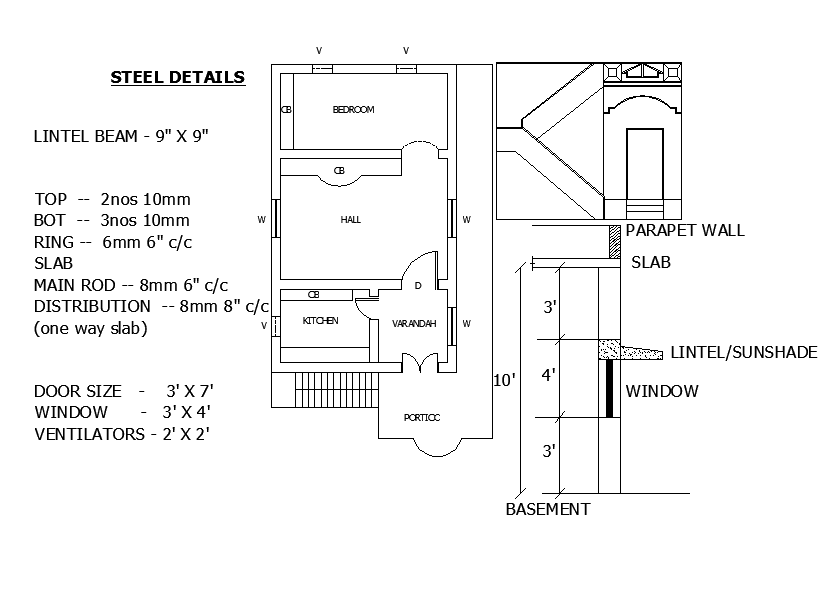 Architecture design for House.