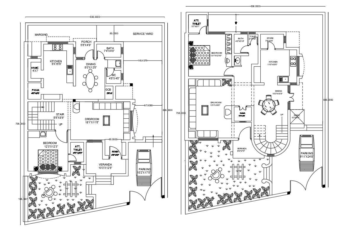 Architecture House With Car Parking Design 
