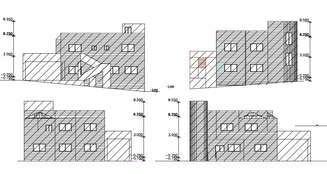 Architecture Modern Bungalow Elevation Design 