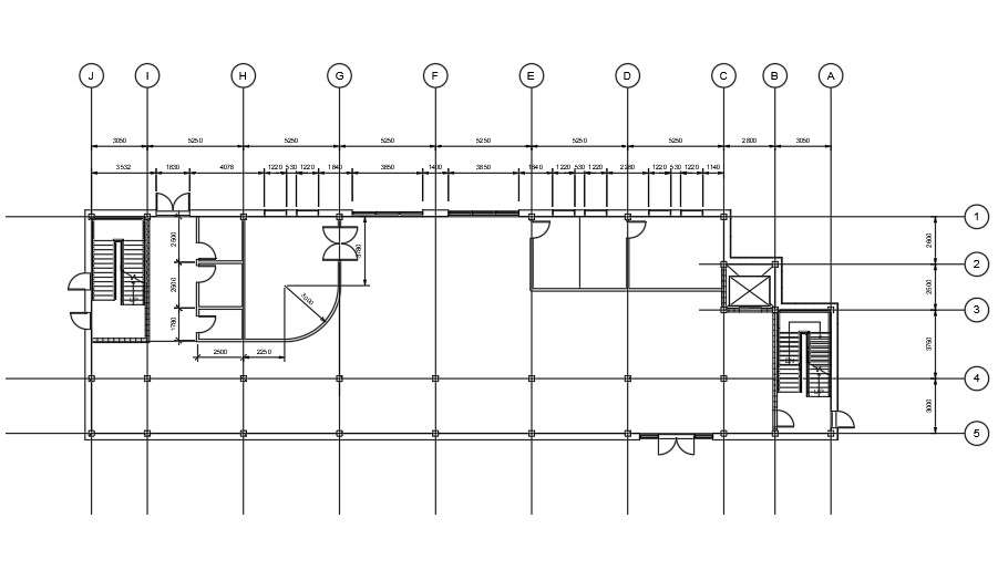 Attorney headquarters ground floor layout drawing 
