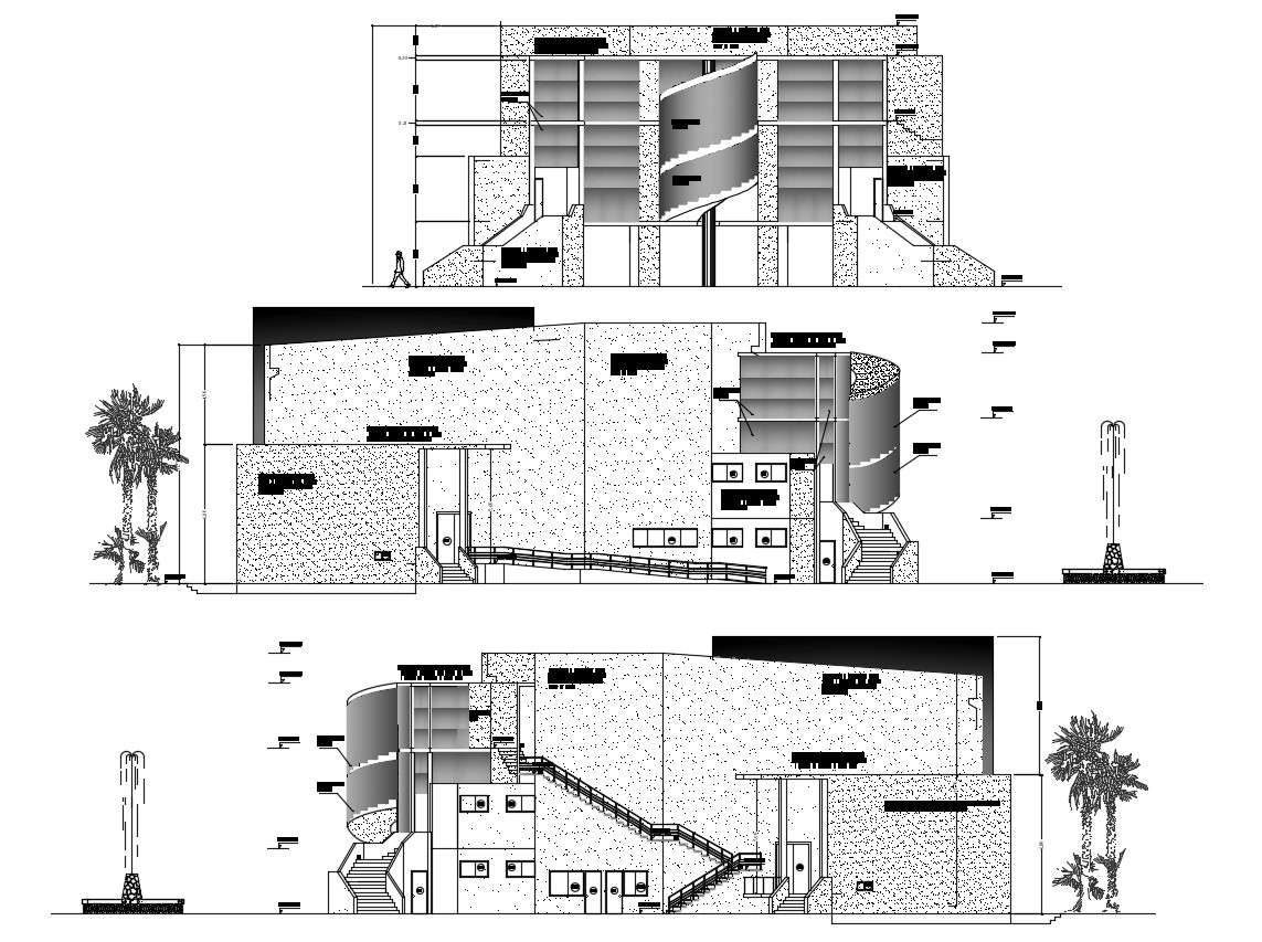 Auditorium Design CAD File
