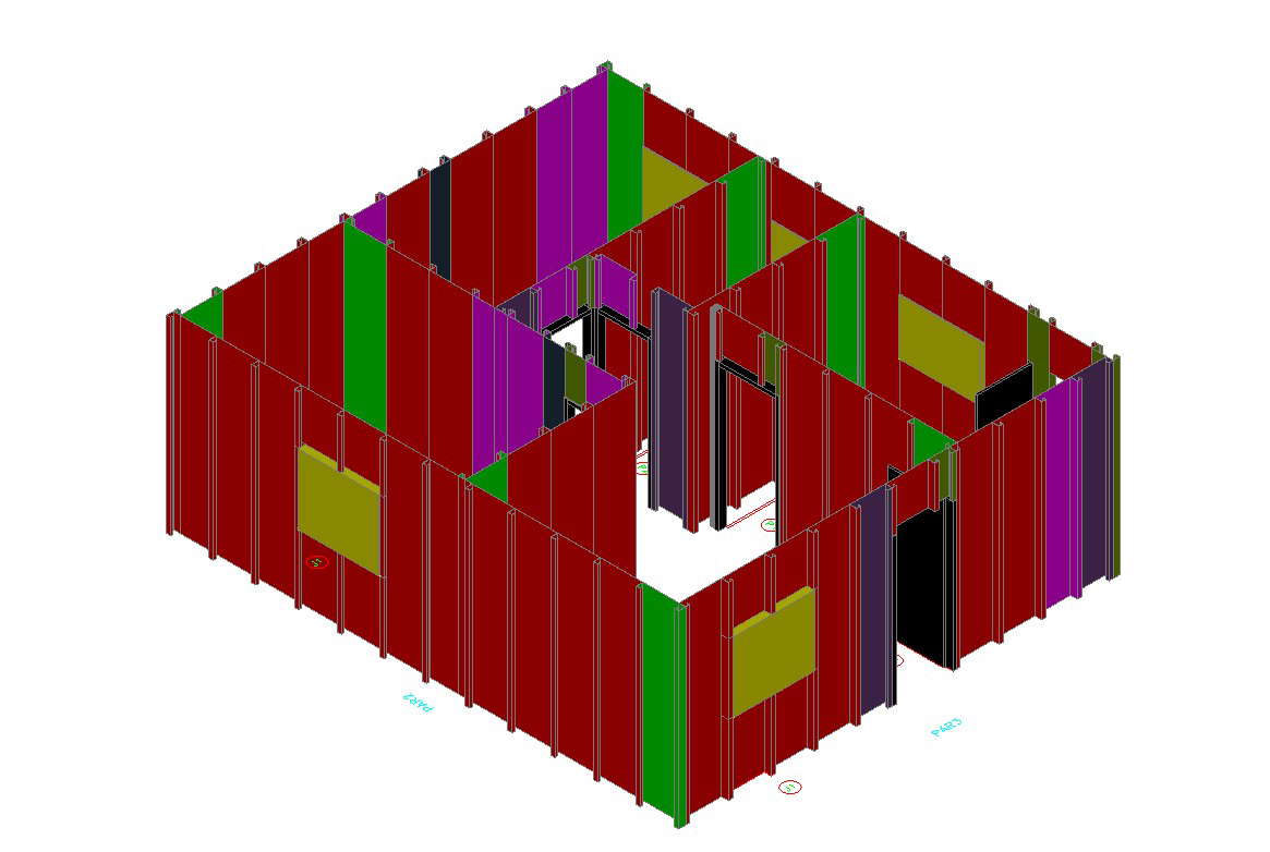 AutoCAD 3d House Modeling Tutorial