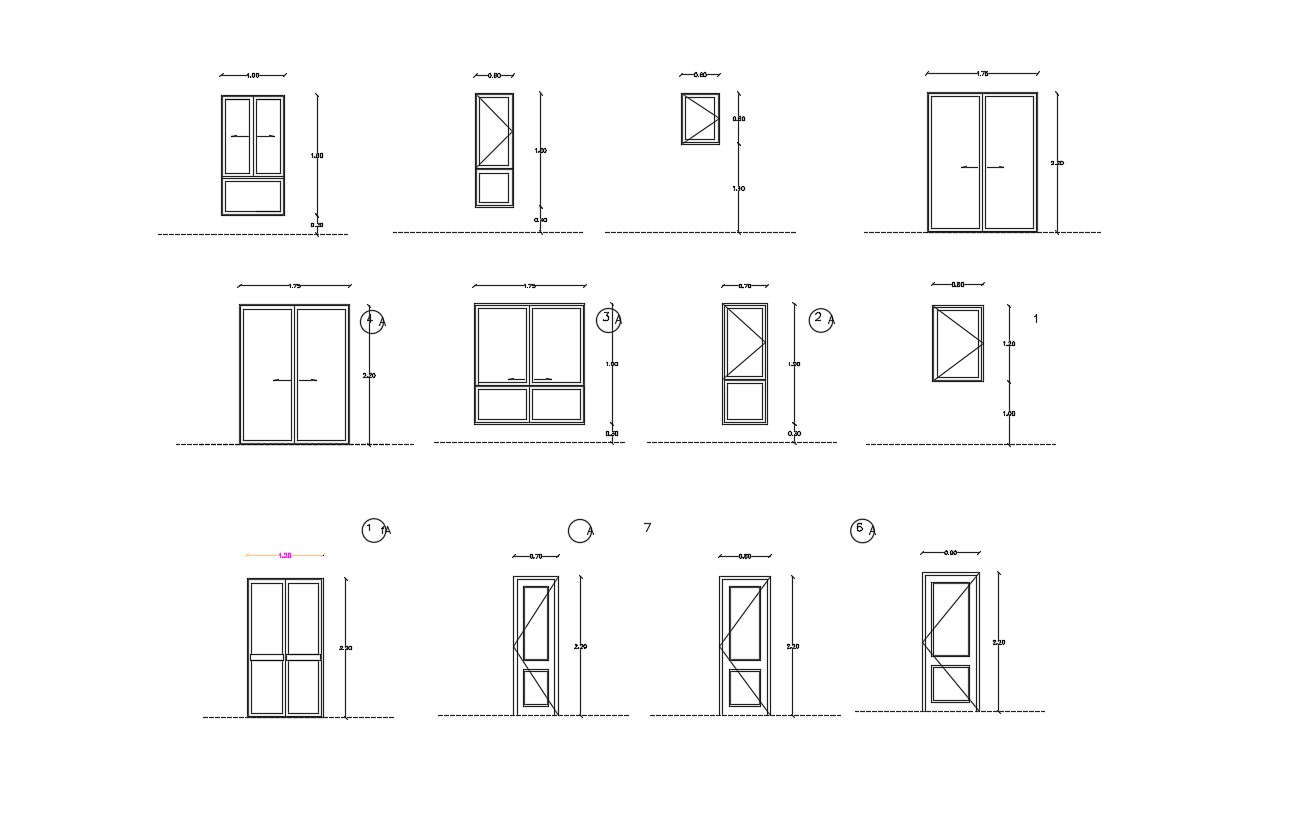 Autocad Blocks Doors And Windows Free Download 