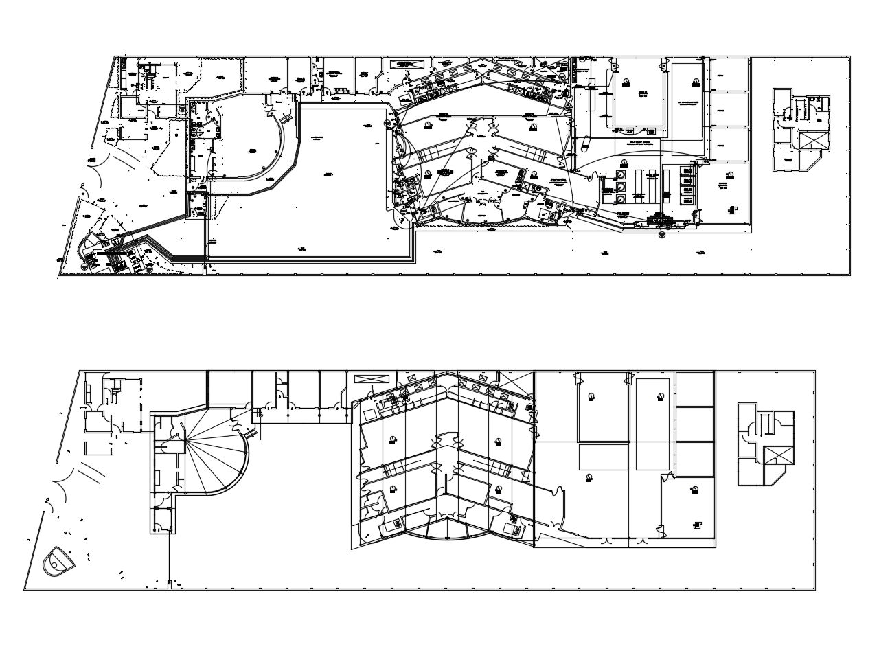 Autocad drawing of Commercial office 