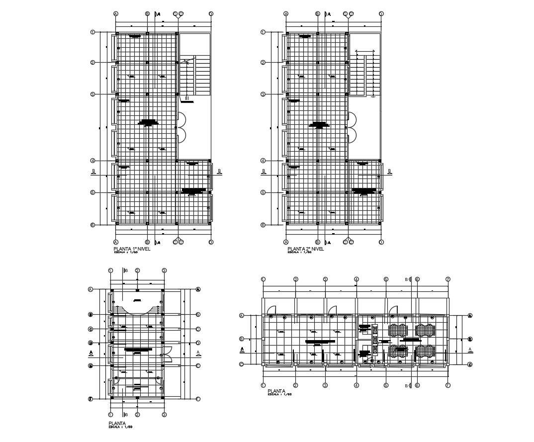 Autocad drawing of institute 