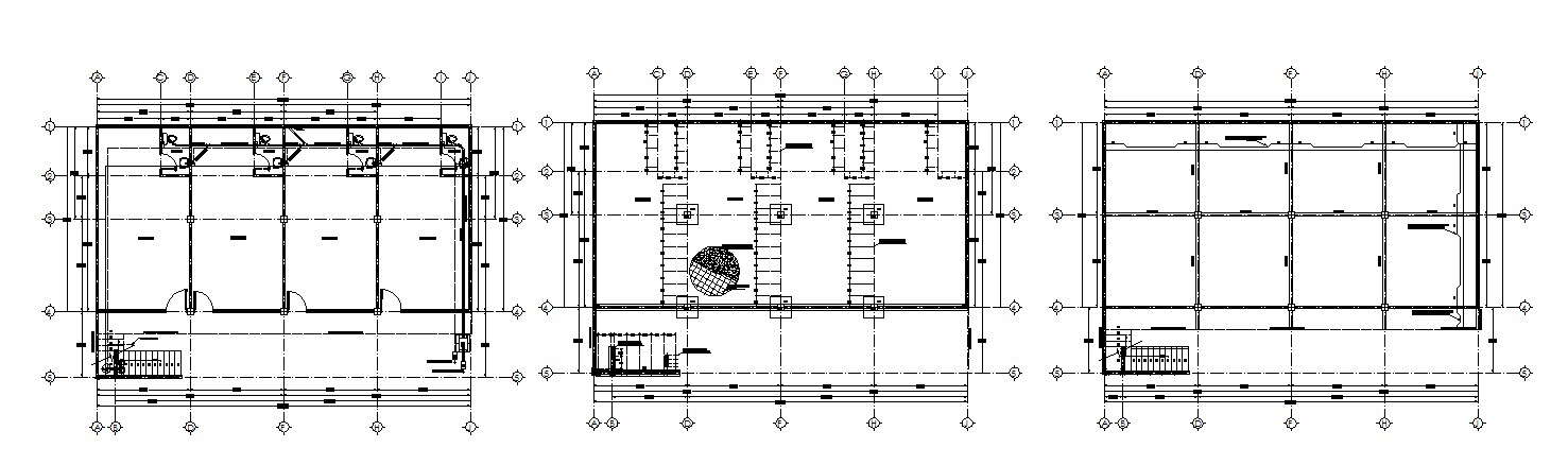 Autocad drawing of retail store 