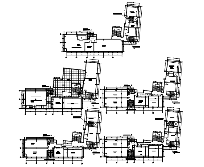 Autocad drawing of university