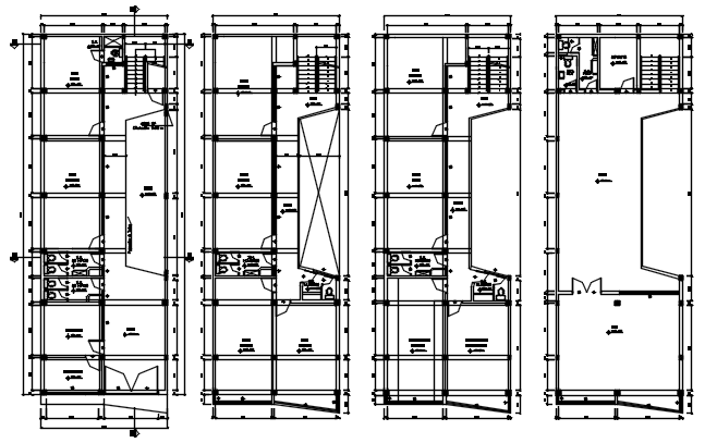 Autocad drawing of university