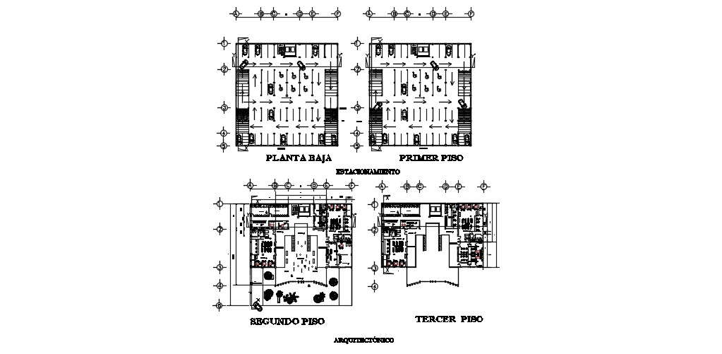 Bank Floor Plan In AutoCAD File