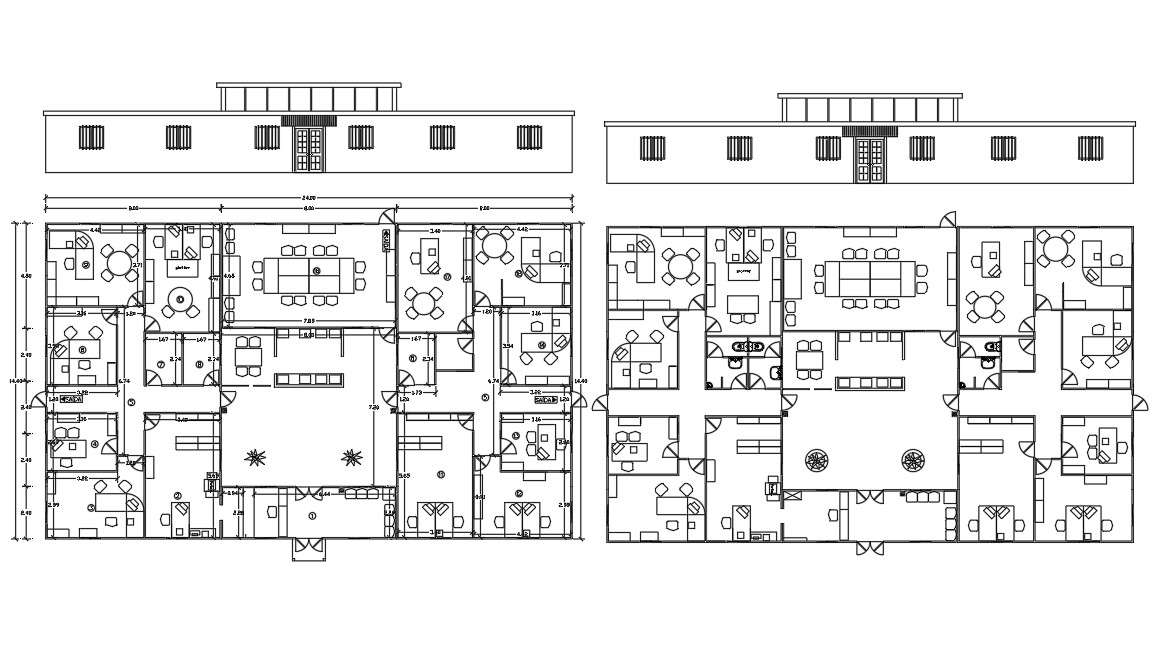 Bank Lay-out Detail